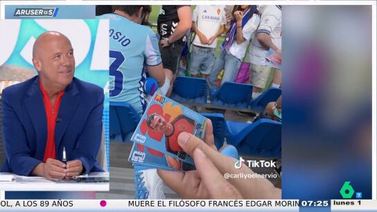 Alfonso Ar&uacute;s se siente identificado con Carliyo y su b&uacute;squeda de cromos: "Eso da mucha m&aacute;s rabia"