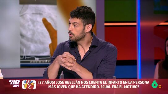 Jos&eacute; Abell&aacute;n vuelve a Zapeando y explica el caso de un joven al que tuvo que operar hace unos d&iacute;as. Ten&iacute;a 27 a&ntilde;os y "solo fumaba". En este sentido, el cardi&oacute;logo avisa de que el tabaco no solo "nos da&ntilde;a con el tiempo".