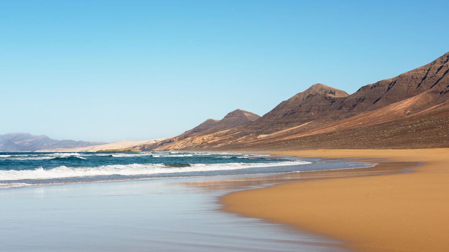 Playa de Cofete, en Fuerteventura