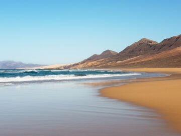 Playa de Cofete, en Fuerteventura
