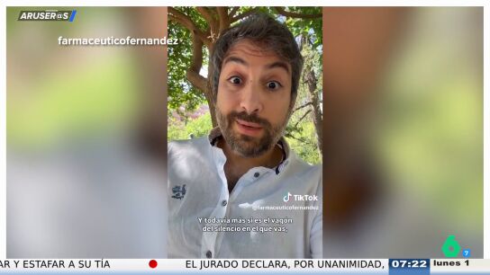Farmace&uacute;tico Fern&aacute;ndez desvela todas las conversaciones de las que se ha enterado en el 'vag&oacute;n silencioso' del AVE