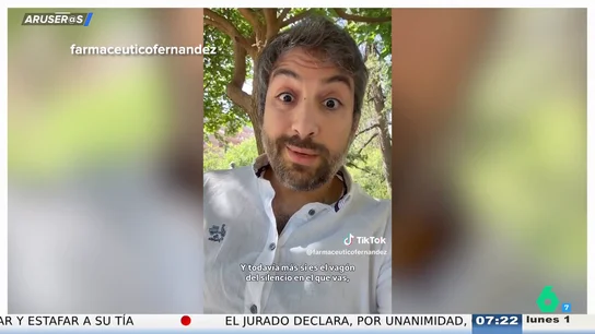 Farmaceútico Fernández desvela todas las conversaciones de las que se ha enterado en el 'vagón silencioso' del AVE Farmaceútico Fernández desvela todas las conversaciones de las que se ha enterado en el 'vagón silencioso' del AVE