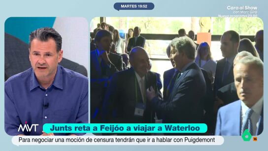 I&ntilde;aki L&oacute;pez reflexiona sobre la propuesta de Junts a Feij&oacute;o de reunirse con Puigdemont en Waterloo para negociar una moci&oacute;n de censura y asegura que, con esto, "desplaza la presi&oacute;n al l&iacute;der de la oposici&oacute;n".