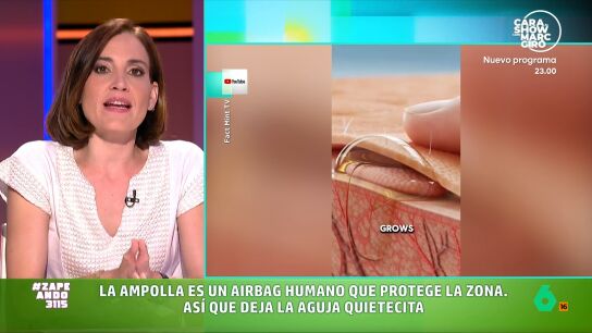 La farmac&eacute;utica explica que estas burbujas aparecen debido a la fricci&oacute;n. Las capas superficiales de la piel se separan y, adem&aacute;s, entre ellas se acumula l&iacute;quido. 