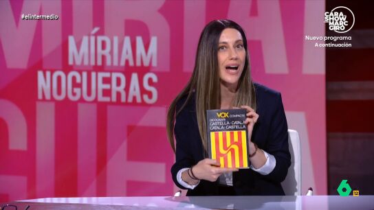 Cristina Gallego se convierte en Miriam Nogueras para hablar de algunas de las 'exigencias' que plantear&aacute; Junts a Feij&oacute;o si se produce la reuni&oacute;n en Waterloo, entre ellas que haga 155 burpees o que se corte el pelo como Puigdemont.
