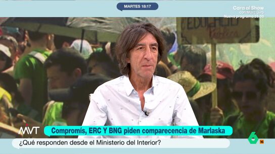 Comprom&iacute;s ha solicitado que comparezcan tanto Pilar Bernab&eacute; como Fernando Grande-Marlaska para que expliquen qu&eacute; va a pasar con el agente de la Polic&iacute;a Nacional implicado en la agresi&oacute;n. Adem&aacute;s, tambi&eacute;n quieren saber si hay agentes infiltrados en las manifestaciones. 