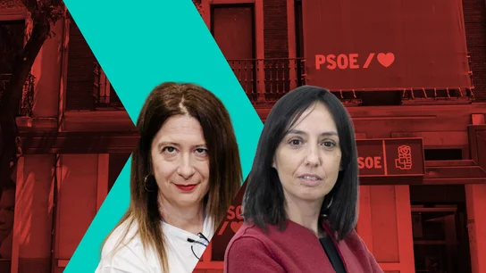 Leire Díez y la directora de la Guardia Civil, Mercedes González Leire Díez y la directora de la Guardia Civil, Mercedes González