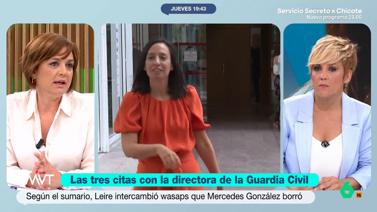 Esther Redondo, sobre la directora de la Guardia Civil: 
