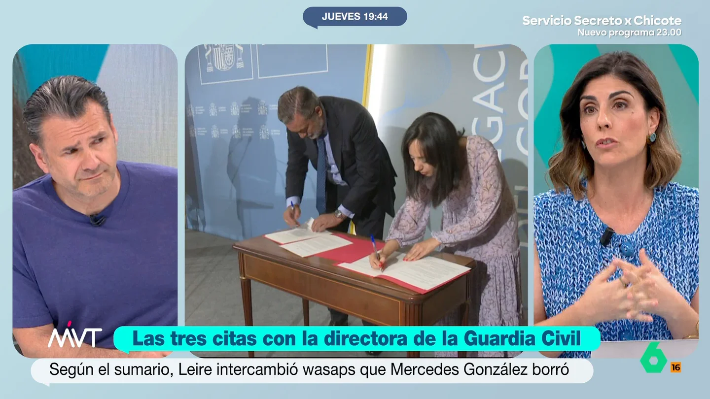 Raquel Ejerique, sobre el caso Leire: "El silencio no está beneficiando políticamente al Gobierno, ni a los ciudadanos" "Cuando impera el silencio genera todavía más desconcierto y más dudas", opina Raquel Ejerique, que considera que "finales de junio ya es muy tarde" para que el Gobierno de explicaciones sobre el caso Leire.