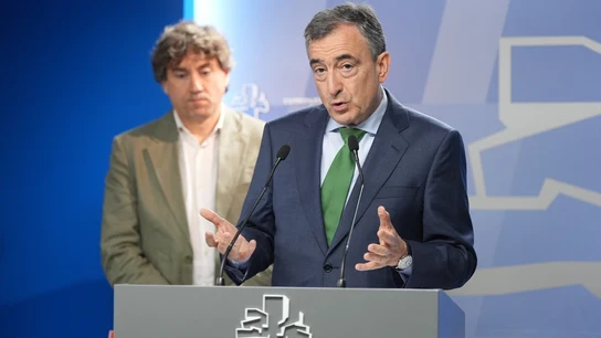 El presidente del PNV, Aitor Esteban. El presidente del PNV, Aitor Esteban.