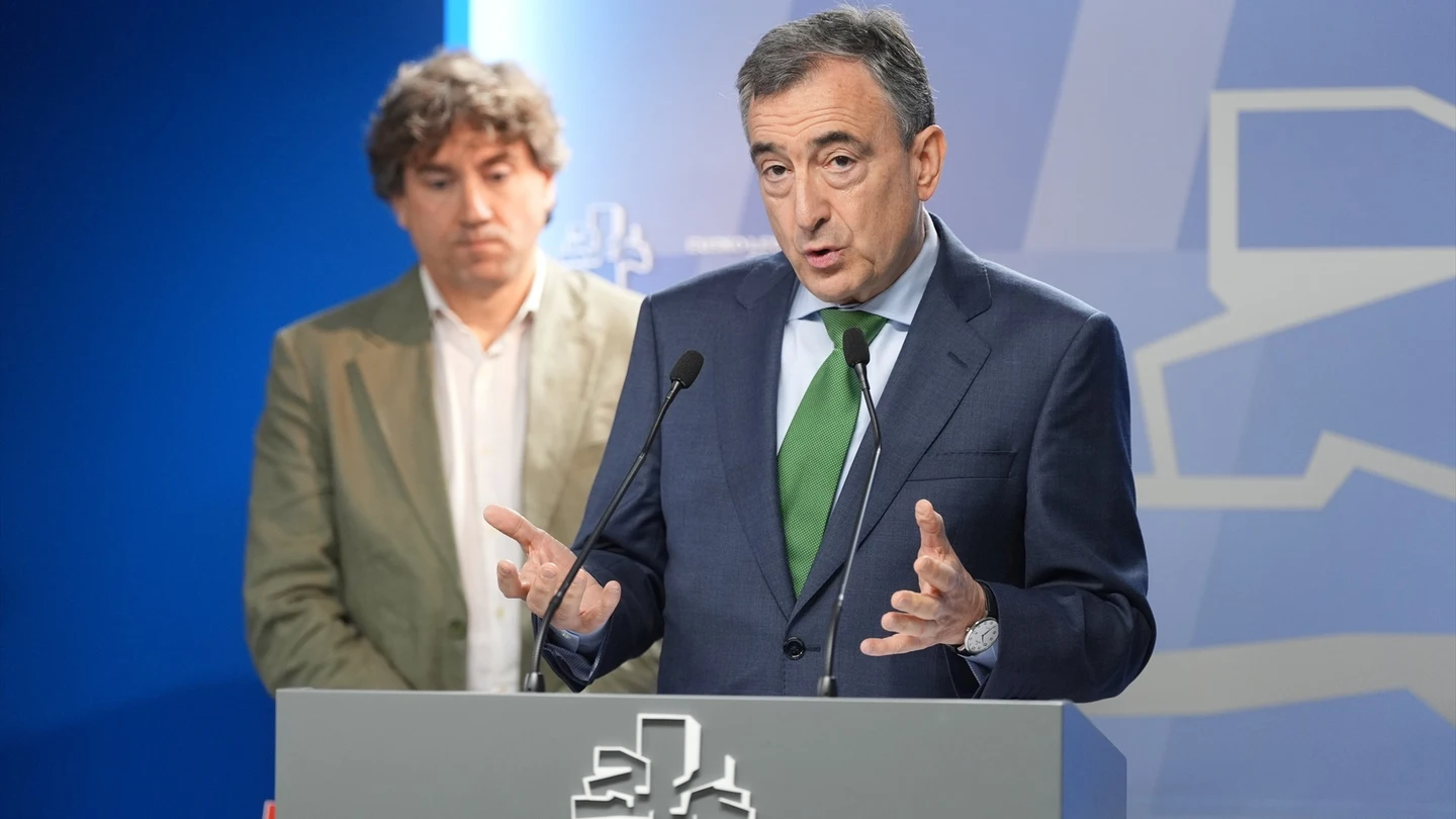 El presidente del PNV, Aitor Esteban. El presidente del PNV, Aitor Esteban.
