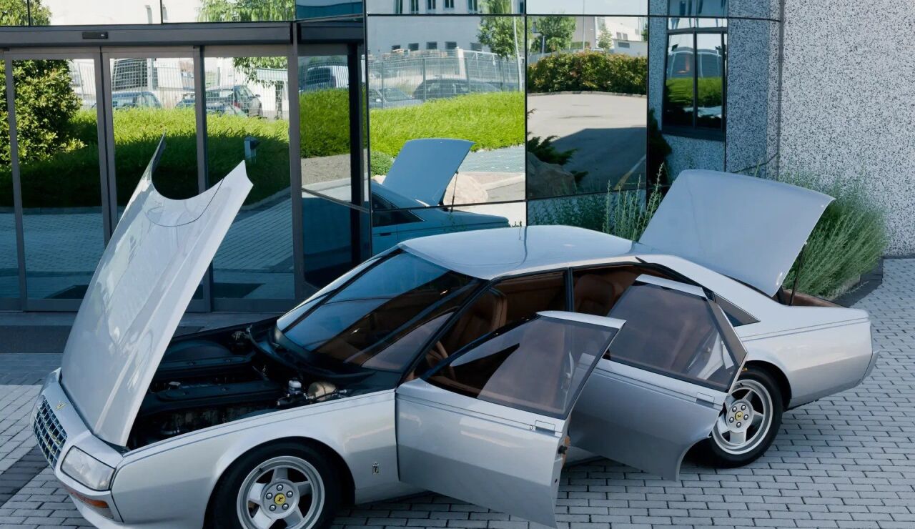 Antes que el Ferrari Luce: la marca italiana ya hab&iacute;a dise&ntilde;ado un cuatro puertas, un sed&aacute;n futurista para los a&ntilde;os ochenta