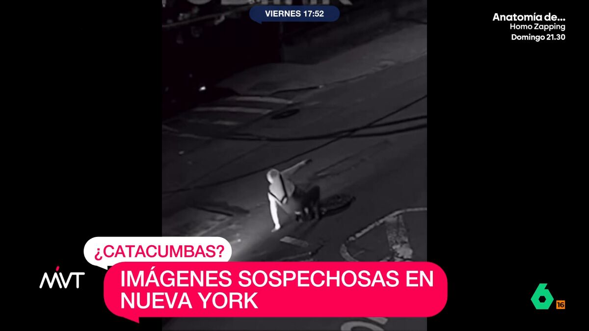 Las sospechosas imágenes que preocupan en Nueva York: varias personas entran y salen de las alcantarillas en plena noche