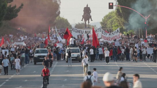 Las protestas contra el resort de Ivanka Trump en Albania se intensifican: "El pa&iacute;s no est&aacute; en venta".