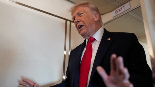 Imagen de Donald Trump, presidente de EEUU Imagen de Donald Trump, presidente de EEUU