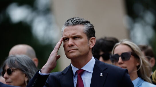 El secretario de Defensa de EEUU, Pete Hegseth.