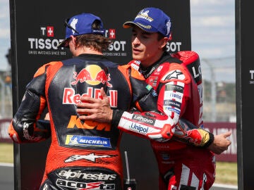 Pedro Acosta y Marc M&aacute;rquez 
