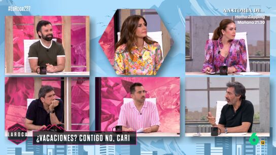 Nuria Roca y Juan del Val reconocen que practicam el fen&oacute;meno 'Solomoon' de irse de vacaciones sin la pareja: "Llevamos haci&eacute;ndolo mucho tiempo"