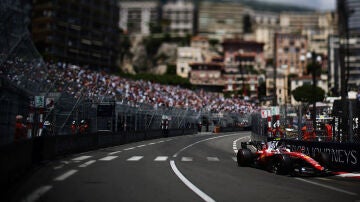 Lewis Hamilton en el GP de M&oacute;naco