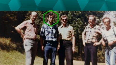Imagen del papa en Galicia cuando era joven