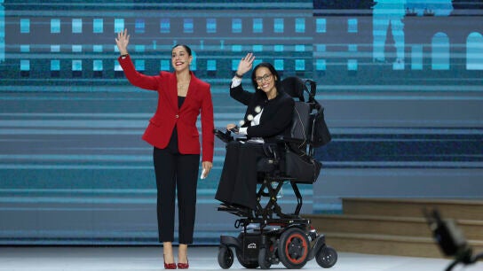 La exjugadora de bádminton Carolina Marín y la nadadora Teresa Perales intervienen en el encuentro presidido por el papa León XIV.