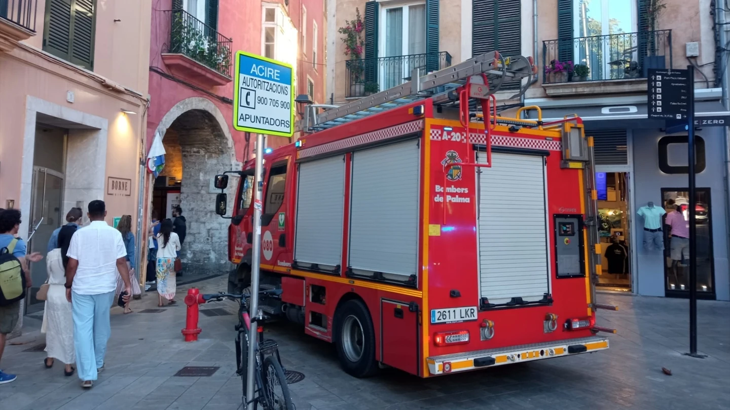 Los Bomberos, en Palma Los Bomberos, en Palma