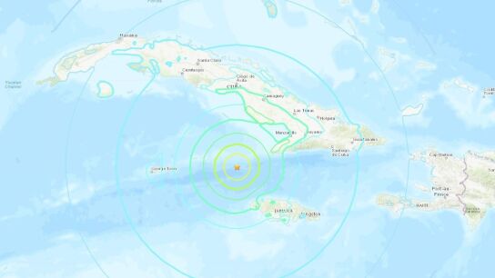Un terremoto de magnitud 6,2 sacude el oeste de Cuba y se sienten los temblores hasta en La Habana