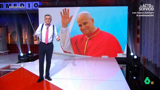El sumo pont&iacute;fice est&aacute; visitando nuestro pa&iacute;s. El presentador de El Intermedio se&ntilde;ala que el papa ha conseguido que el sector progresista espa&ntilde;ol "se vuelque con &eacute;l".