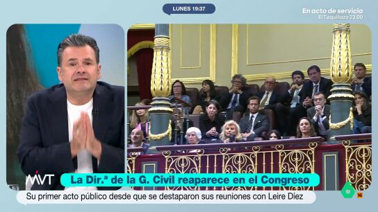 I&ntilde;aki L&oacute;pez reflexiona sobre la situaci&oacute;n del Gobierno tras conocerse que la directora de la Guardia Civil, Mercedes Gonz&aacute;lez, se reuni&oacute; en tres ocasiones con Leire D&iacute;ez y el "papel&oacute;n" que seg&uacute;n el presentador tiene el ministro Marlaska.