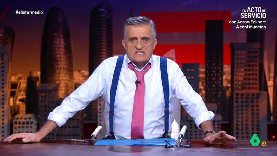 "A Donald Trump no le gustan nada las periodistas que hacen preguntas inc&oacute;modas", comenta Wyoming en El Intermedio tras ver la bochornosa escena del presidente de Estados Unidos al marcharse en medio de una entrevista para la NBC.
