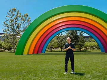 Tim Cook en el WWDC 2026 Tim Cook en el WWDC 2026