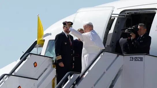 El papa León XIV viaja a Barcelona El papa León XIV viaja a Barcelona