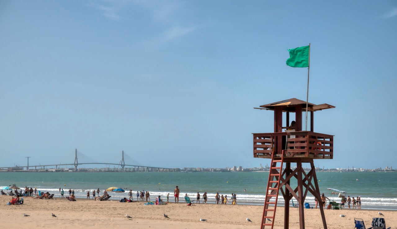 Playa de Valdelagrana, en El Puerto de Santa Mar&iacute;a