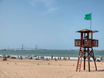 Playa de Valdelagrana, en El Puerto de Santa Mar&iacute;a