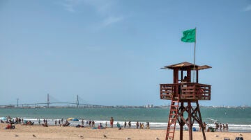 Playa de Valdelagrana, en El Puerto de Santa Mar&iacute;a