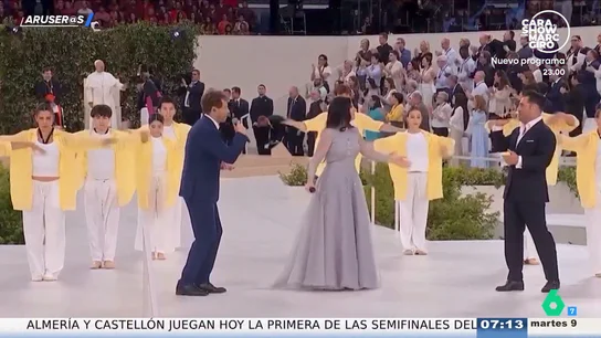 David Bustamante, Diana Navarro y Daniel Diges cantan el himno dedicado al papa León XIV en el Bernabéu David Bustamante, Diana Navarro y Daniel Diges cantan el himno dedicado al papa León XIV en el Bernabéu