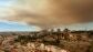 Humo en Huelva procedente del incendio de Villanueva de los Castillejos