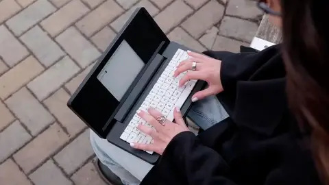 Zerowriter Fold en acción Zerowrite-Fold