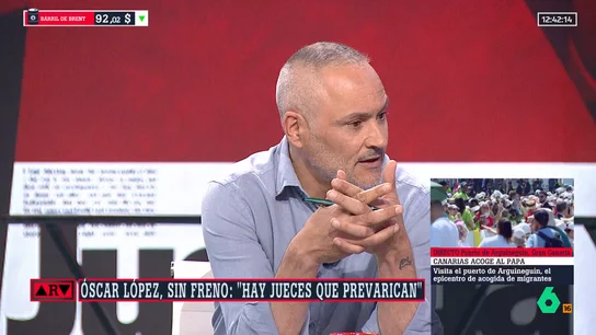 Martínez- Vares alerta del "paso degradante de la democracia" por parte del Gobierno: "Este ataque de un ministro a los jueces es inadmisibles" Martínez- Vares alerta del "paso degradante de la democracia" por parte del Gobierno: "Este ataque de un ministro a los jueces es inadmisibles"
