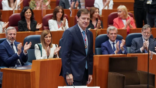 Alfonso Fernández Mañueco (PP) toma posesión y jura el cargo de presidente de Castilla y León Alfonso Fernández Mañueco (PP) toma posesión y jura el cargo de presidente de Castilla y León