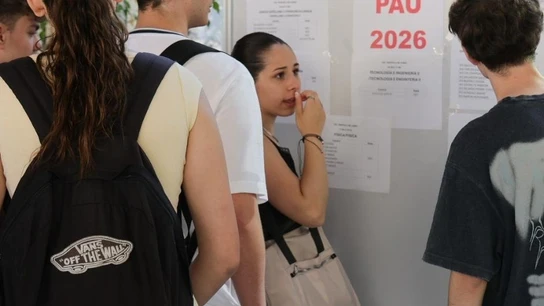 Imagen de la PAU 2026 en la Comunitat Valenciana. Imagen de la PAU 2026 en la Comunitat Valenciana.