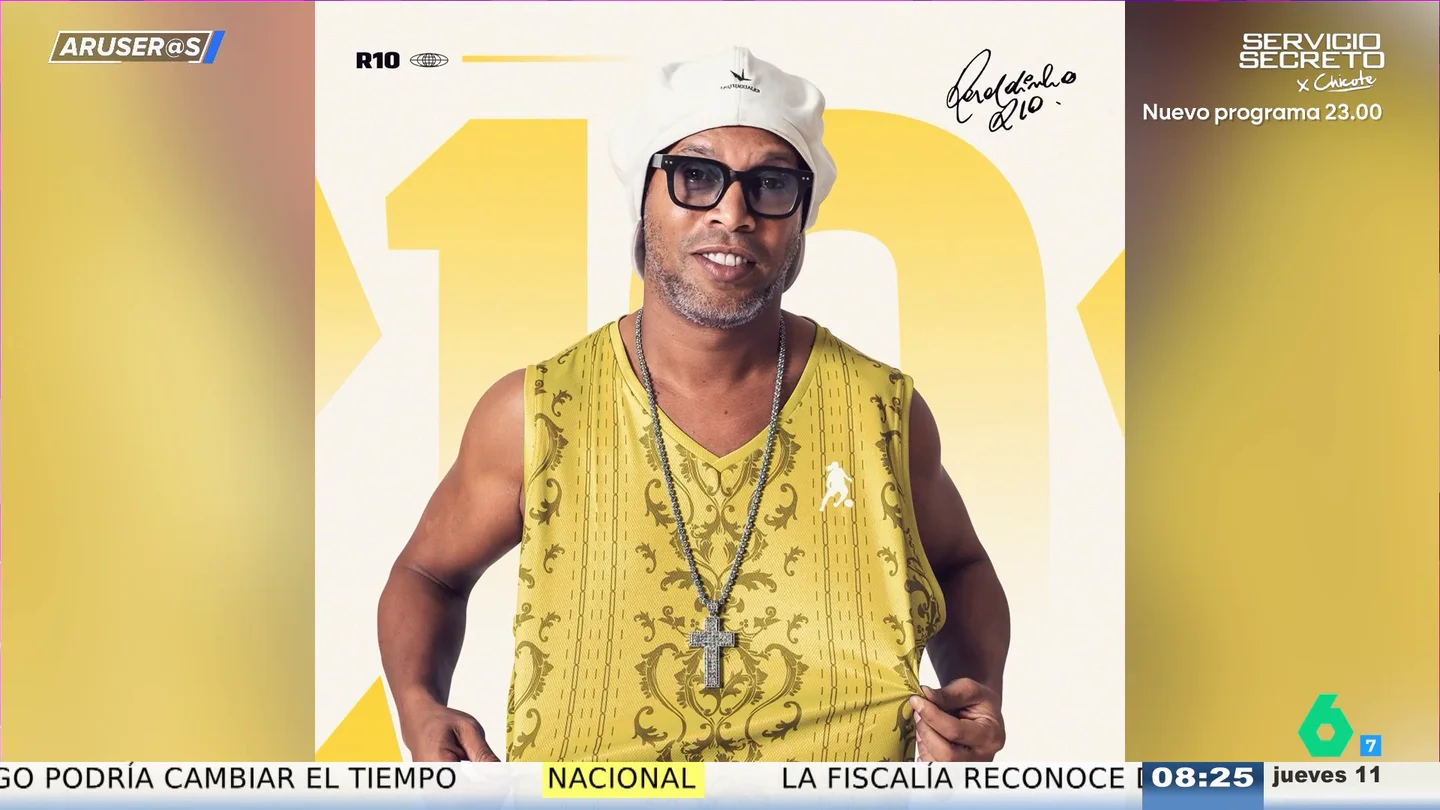 Ronaldinho saca disco con Kiko Rivera y Pitbull: así suenan sus nuevos temas Ronaldinho saca disco con Kiko Rivera y Pitbull: así suenan sus nuevos temas