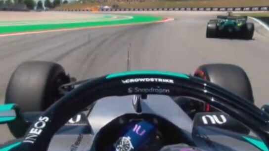 Antonelli y Russell GP Barcelona 2026