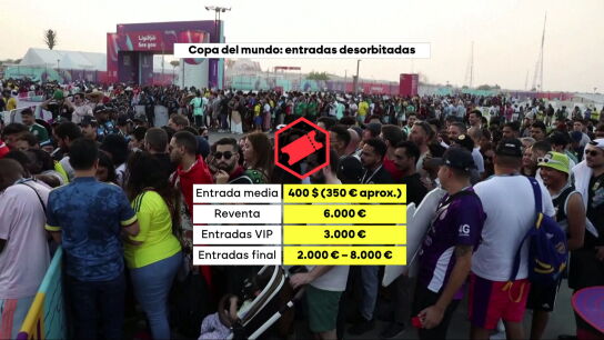El Mundial m&aacute;s caro de la historia: m&aacute;s de 1.000 euros por disfrutar de un partido