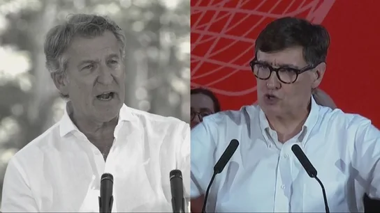 Illa arremete contra Feijóo y su discurso sobre una "inmigración descontrolada": "Algunos no se han enterado de que España es plural y diversa". Illa arremete contra Feijóo y su discurso sobre una "inmigración descontrolada": "Algunos no se han enterado de que España es plural y diversa".
