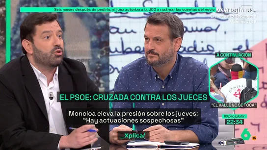 Antonio Valdivia defiende la posición del Gobierno sobre una Justica con doble rasero: "Hay un desprecio a la Justicia, pero hay casos que tocan solo al electorado progresista" Antonio Valdivia defiende la posición del Gobierno sobre una Justica con doble rasero: "Hay un desprecio a la Justicia, pero hay casos que tocan solo al electorado progresista"
