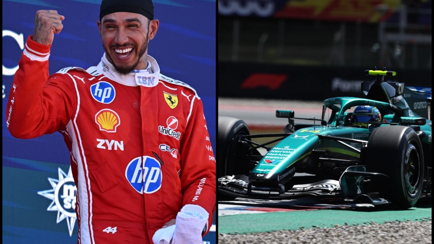 Lewis Hamilton y Fernando Alonso Lewis Hamilton y Fernando Alonso