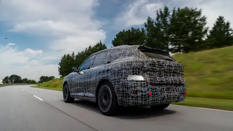 Nuevo BMW X5, durante sus últimas pruebas de desarrollo en Carolina del Sur. Nuevo BMW X5, durante sus últimas pruebas de desarrollo en Carolina del Sur.