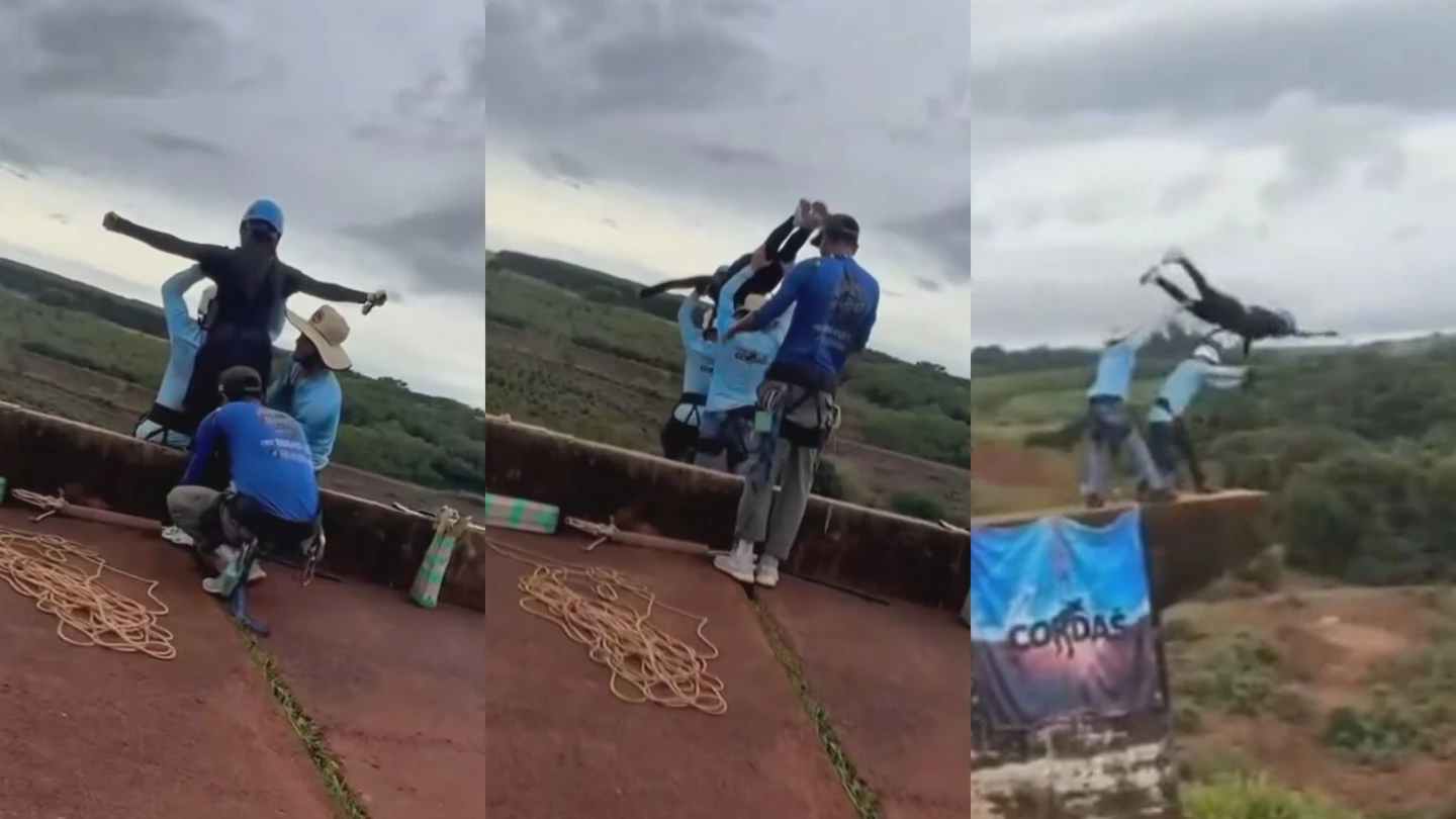 Prisión preventiva para los monitores de 'puenting' que lanzaron a una mujer desde 40 metros de altura sin cuerda Prisión preventiva para los monitores de 'puenting' que lanzaron a una mujer desde 40 metros de altura sin cuerda