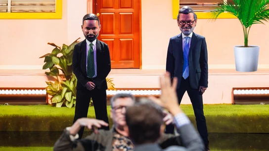 'Santiago Abascal' y 'Mariano Rajoy' bailan 'twerk' para Nacho Duato y Marc Giró en Cara al Show 'Santiago Abascal' y 'Mariano Rajoy' bailan 'twerk' para Nacho Duato y Marc Giró en Cara al Show